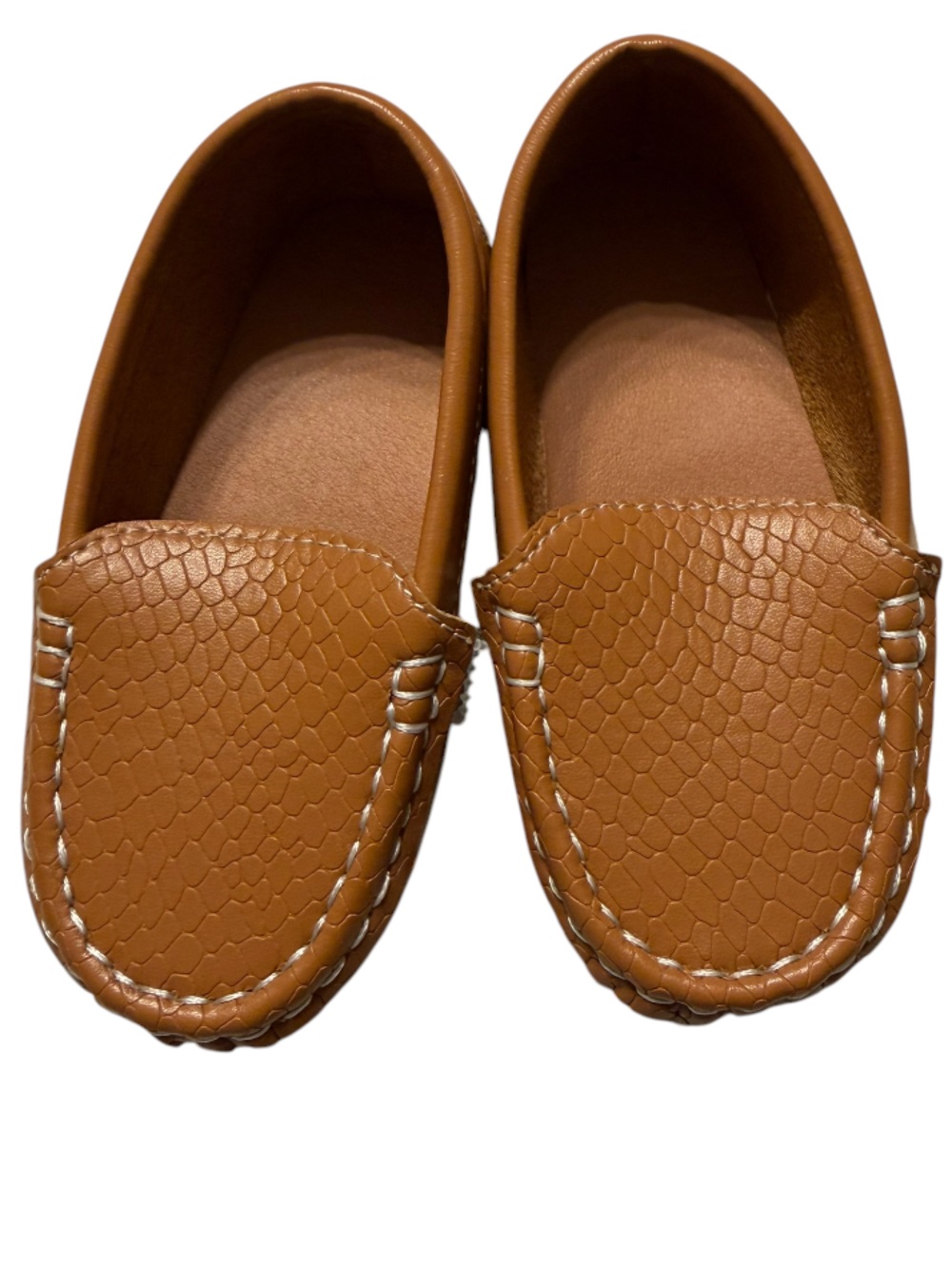 Tan Loafers Slip-on Size 7